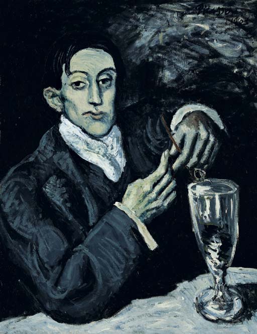 bebedor DE ABSENTA. PABLO PICASSO