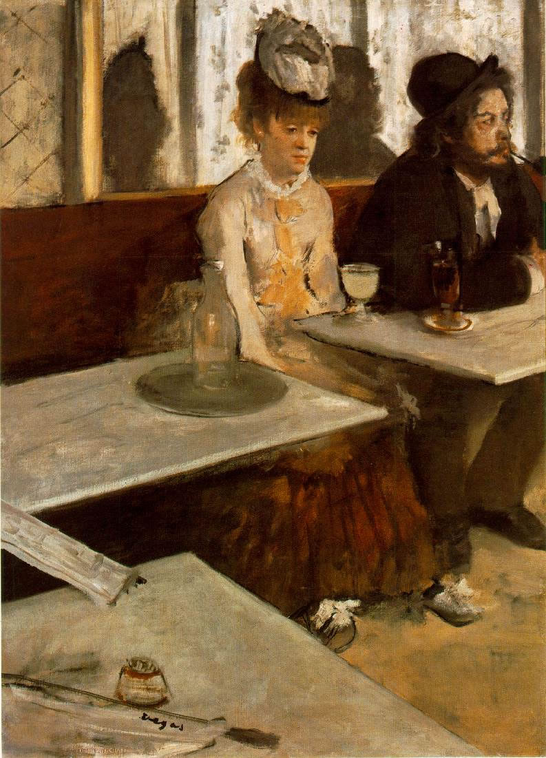 degas LOS BEBEDORES DE ABSENTA