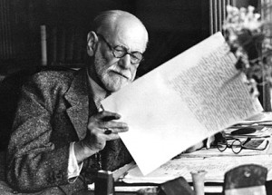 Freud en su estudio